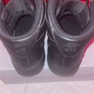 Air Force One High Top Black